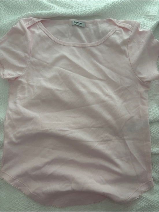 Cou Cou Intimates Tops - Cou cou pink cotton tee